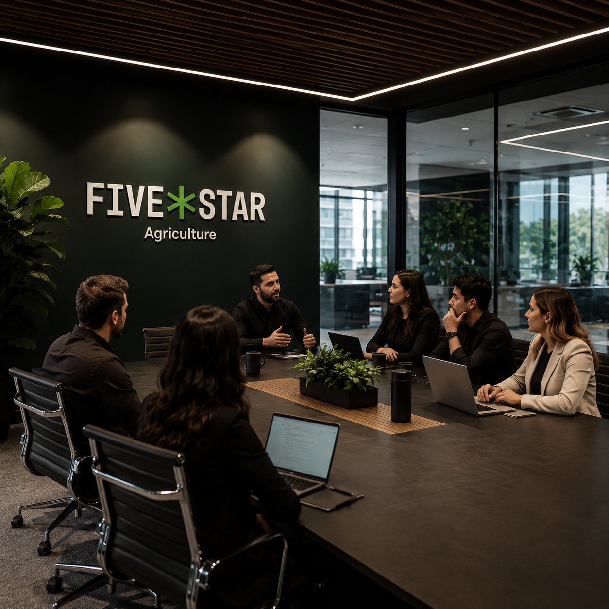Five Star Agriculture office team