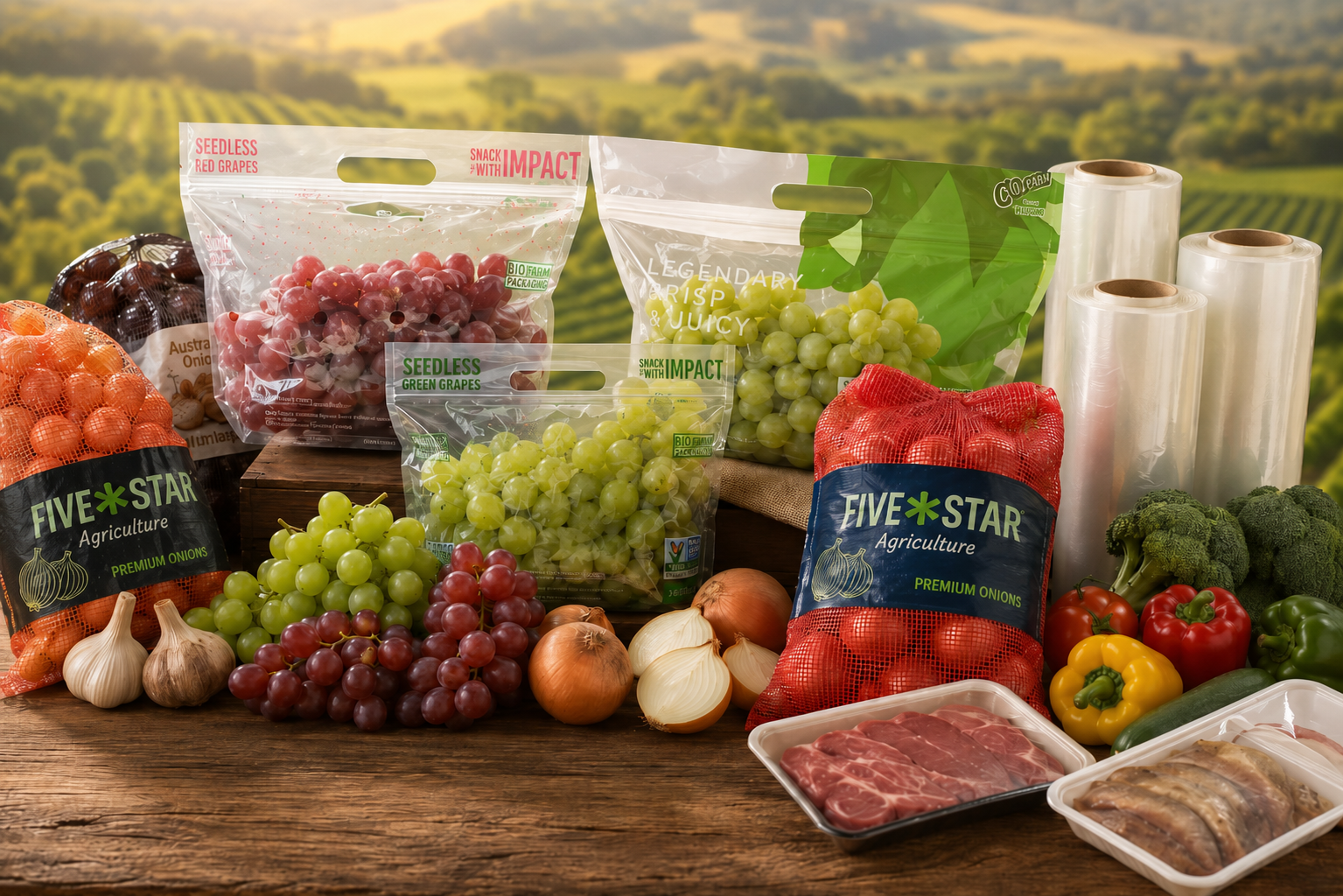 Produce Bags and Mesh Film